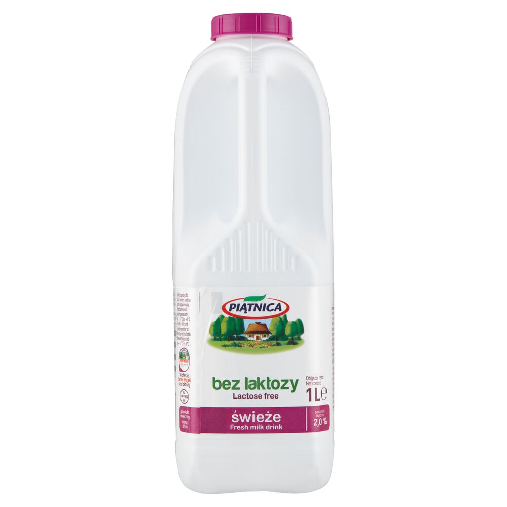 Piątnica Produkt mleczny bez laktozy 2,0 % 1 l. /szt.